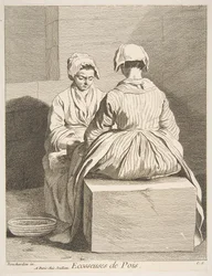 Sgranatori di Piselli, 1737
