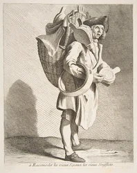 Riparatore di sigilli e mantici, 1738