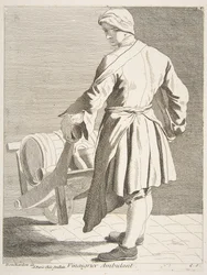 Venditore ambulante di aceto, 1738
