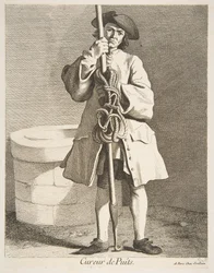 Pulitore di pozzi, 1746