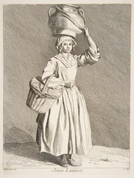 Giovane lattaia, 1737