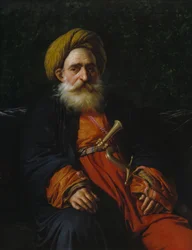 Ritratto del Katchef Dahouth, Mamelucco cristiano, 1804