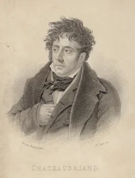 Ritratto del visconte di Chateaubriand