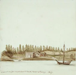 Casa del maggiore van Rensselaer vicino ad Albany, New York