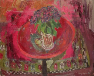 Il vassoio rosso
