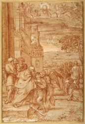 Il ritorno del figliol prodigo, dopo Annibale Carracci