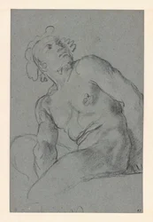 Carracci - Nudo maschile seduto, I 183 (PK)