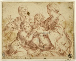 Madonna col Bambino con i santi Elisabetta e Giovanni Battista