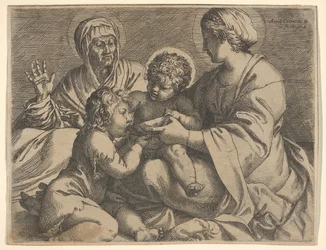 Madonna col Bambino e i santi Elisabetta e Giovanni Battista (Madonna della Scodella)