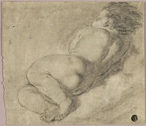 Bambino Disteso di Schiena