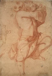 Ragazzo semi-nudo, fine XVI secolo