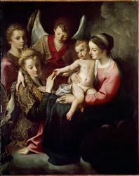 Il matrimonio mistico di Santa Caterina