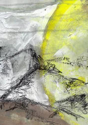 Luce astratta di montagna