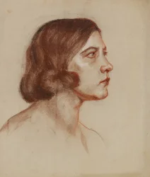Ritratto di donna (recto)