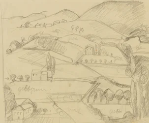 Bozzetto di paesaggio