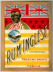 Pubblicità del rum Condor, inizio XX secolo