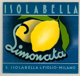 Pubblicità per limonata italiana