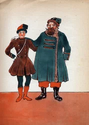 Illustrazione anonima per "Les deux Nigauds" della contessa di Segur, XX secolo (stampa)