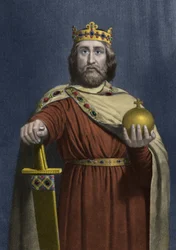 Carlo Magno (Carolus Magnus, 742-814), Re dei Franchi