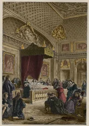 Morte di Luigi XIV a Versailles, 1 settembre