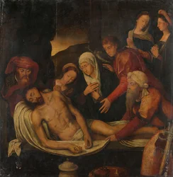 Sepoltura di Cristo con Giuseppe d