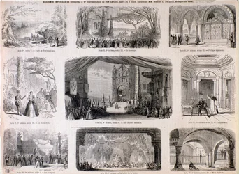 Illustrazioni per Don Carlo, opera di Giuseppe Verdi