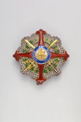 Regno delle Due Sicilie - Ordine di San Giorgio della Riunione: placca di un cavaliere grande collare