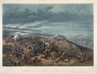 La battaglia di Inkerman il 5 novembre 1854