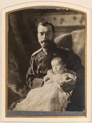 Lo zar Nicola II e lo zarevic Alessio (1904-1917), Anonimo