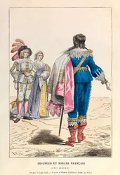 Signore e nobili francesi nel 16° secolo