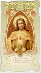 Immagine pia: Sacro Cuore