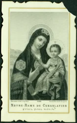 Immagine pia: Nostra Signora della Consolazione (stampa)