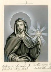 Immagine pia: La Vergine Maria (stampa)