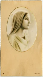 Immagine pia: La Vergine Maria