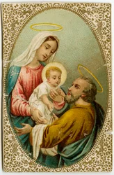 Immagine pia: La Sacra Famiglia