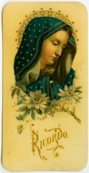 Immagine pia: Vergine Maria
