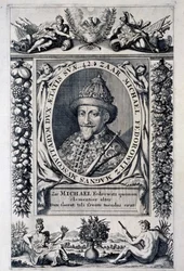 Ritratto dello zar Michele I Feodorovich di Russia