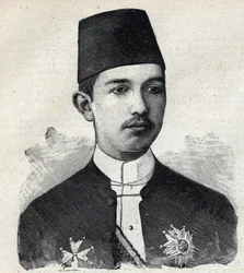 Ritratto di Abbas II Pasha, Vice Re d