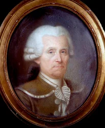 Ritratto di Alexis de Magny (1712-1777) ottico francese - dipinto anonimo, Accademia delle Scienze