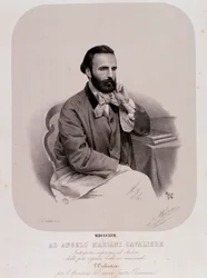 Ritratto di Angelo Mariani (litografia)