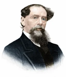 Ritratto di Charles Dickens (1812-1870), scrittore inglese