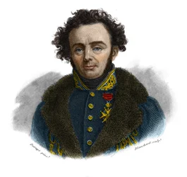 Ritratto di Joseph Paul Gaimard, naturalista francese (1796-1858) in "Portraits et histoire des hommes utile: hommes et femmes de tous pays et di tutte le condizioni, che hanno acquisito diritti al riconoscimento degli uomini" pubblicato e propagato dalla 
