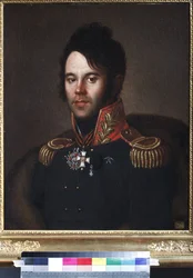 Ritratto del Maggiore Generale Pyotr Afanasievich Papkov (1772-1853)