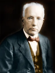 Ritratto di Richard Strauss (1864-1949), compositore tedesco