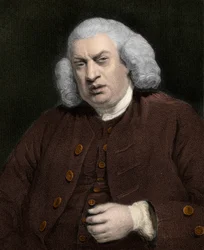 Ritratto di Samuel Johnson (1709-1784), scrittore inglese