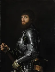 Ritratto di nobile in armatura