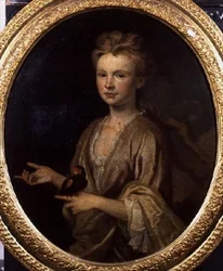 Ritratto di una Giovane Ragazza con un Pappagallo