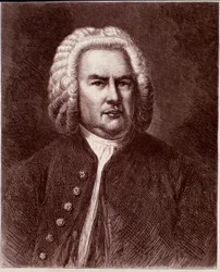 Ritratto del compositore tedesco Johann Sebastian Bach