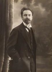 Ritratto del compositore Alexander Scriabin (1872-1915)