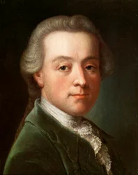 Ritratto del compositore Wolfgang Amadeus Mozart